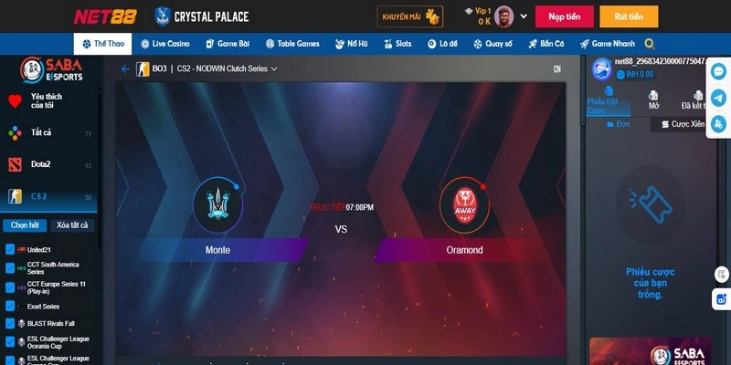 Các mẹo hay giúp cá cược Esports Net88 thắng lớn
